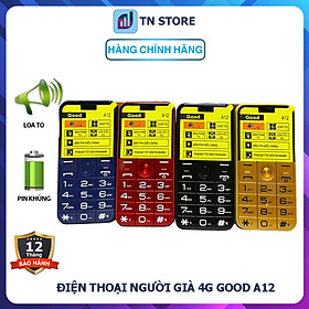 Mua Điện thoại người già 4G Good A12 - Loa to  chữ to  pin khủng - Mới full box