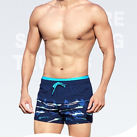 Quần bơi nam boxer cao cấp, dáng ngắn thể thao, eo kép dễ chịu, chất thun bơi đẹp không thấm nước nhanh khô, đàn hồi cao | BN006