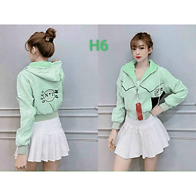 Áo khoác dù KIỂU nữ 2 lớp SIÊU XINH XẮN THỜI TRANG PHONG CÁCH TRANG NEMO
