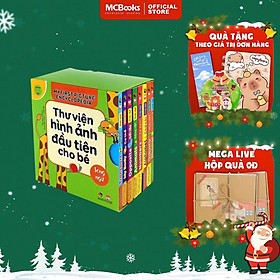 Thư Viện Hình Ảnh Đầu Tiên Cho Bé - Song Ngữ Việt Nam - Combo Hộp 8 Cuốn - Tập 1 - MCBooks - Thư Viễn