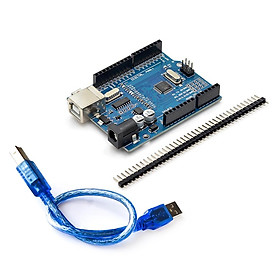 Mua Mạch Arduino Uno R3 ATmega328P CH340 (Chip Dán -SMD)  kèm cáp kết nối # linh kiện điện tử