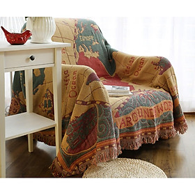 Mua Thảm Vintage  Thảm Thổ Cẩm  Thảm Trải Sàn  Khăn Phủ Sofa 230 x 180cm