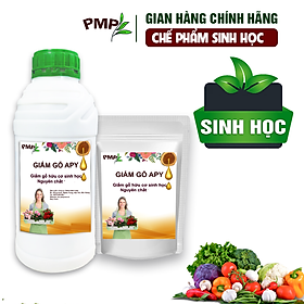 Mua Giấm Gỗ Sinh Học APY PMP Kháng Đốm Lá  Đốm Đen  Vàng Lá  Phấn Trắng Cho Hoa Hồng  Rau Sạch  Lan  Cây Cảnh Chai 500ml