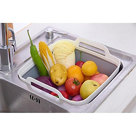 Mua Chậu rửa xếp gọn- Chất liệu silicone an toàn bền bỉ - Gia dụng SG