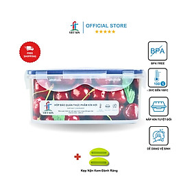Mua Hộp Đựng Thực Phẩm VIETSON 1600ml Nắp Khóa 4 Cạnh Kín Hơi