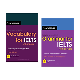 Hình ảnh Combo Từ Vựng Luyện Thi IELTS + Ngữ Pháp Luyện Thi IELTS - Vocabulary And Grammar for IELTS With Answer