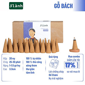 Mua Nụ Thủ Công Gỗ Bách Cedar 3 Lành Hộp 20 Nụ 100 % Tự Nhiên Tặng Kèm Đế Chăm  Không Hóa Chất Xông Thơm