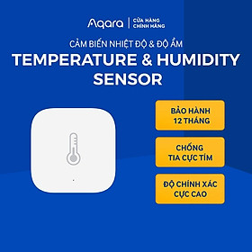 Cảm biến Nhiệt độ Độ ẩm Aqara Temperature and Humidity Sensor WSDCGQ11LM