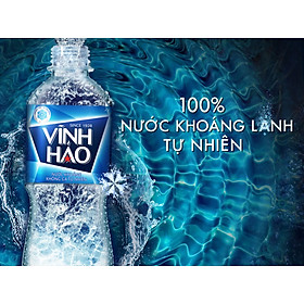 Thùng 12 chai nước khoáng Vĩnh Hảo 1.5 lít