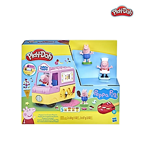 Bộ đồ chơi đất nặn xe kem Peppa Pig Play-Doh