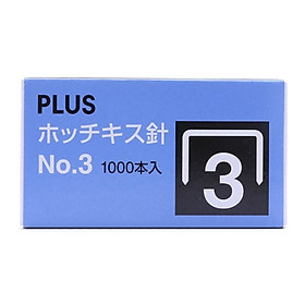 Bộ 2 Kim Bấm No 3 Plus SS-003 30-155