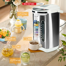 Mua Bình Thuỷ Điện Gali GL-5060B Dung tích 6L nhỏ gọn  Thân bằng nhựa nguyên sinh cao cấp  lòng trong bằng Inox 304 dày chất lượng. Hàng chính hãng chất lượng cao bảo hành 24 tháng