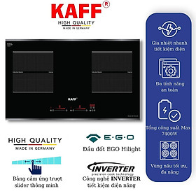 Mua Bếp âm từ đôi nhập khẩu Germany KAFF KF-IH202II - Hàng chính hãng