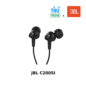 Tai Nghe Nhét Tai Có Micro JBL C200SI - Hàng Chính Hãng