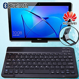 Mini Bàn Phím Bluetooth Không Dây Cho Huawei Honor Miếng Lót 5/Chơi Note 9.6 "/MediaPad M2 10/M3/M5/M6/T1/T2/T5 Bàn Phím Máy Tính Bảng + Chân Đế - one