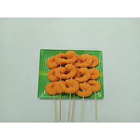 Mua Tôm surimi_mô hình xiên que bằng nhựa