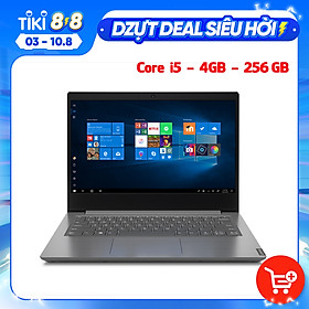 Mua Laptop Lenovo V14-IIL 82C400W3VN (Core i5-1035G1/ 4GB DDR4 2666Mhz/ 256GB M.2 2242 PCIe NVMe/ 14 HD/ Dos) - Hàng Chính Hãng