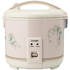 Nồi Cơm Điện Nắp Gài Tiger JNP-1800 - 1.8L (Trắng) - Hàng Chính Hãng