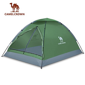 CAMEL CROWN 2 Người Mang Trang Bị Sau Lưng Lều Cắm Trại Chống Nước Siêu Nhẹ Mái Vòm Lều 190T Đi Bộ Đường Dài Lều Cho Du Lịch Ngoài Trời