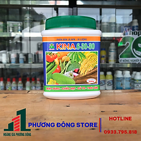 Phân bón lá cao cấp Kina 6-30-30 hũ 500g