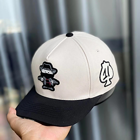 Nón kết, mũ lưỡi trai Wanted phối vải kaki form đẹp thời trang đường phố siêu đẹp