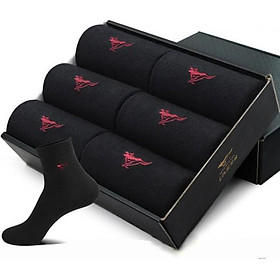 Set 6 Vớ Nam Công Sở Thể Thao Seven Wolves - Nhiều Màu