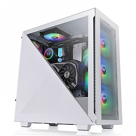 Mua Case Thermaltake Divider 300 TG Mid Tower Chassis (Black/White) - Hàng Chính Hãng