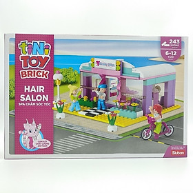 Đồ chơi lắp ráp spa chăm sóc tóc Tinitoy YY590573 - 243 mảnh
