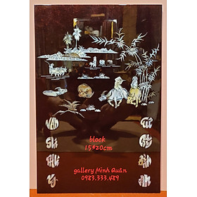 Mua Đốc lịch khảm ốc sơn mài - Quê hương