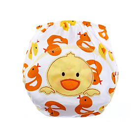Tã Vải Cotton Tái Sử Dụng Điều Chỉnh Được In Hoạt Hình Dễ Thương Cho Bé