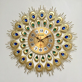 Mua Đồng hồ treo tường hàng Việt Nam trang trí đẹp kích thước 48x48cm D2106