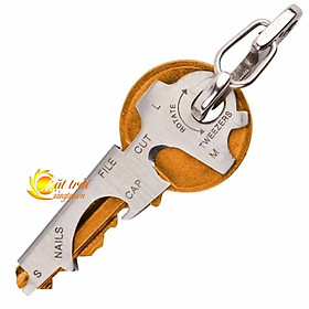 Móc khóa đa năng ôm chìa khóa Keytool EDC 8in1_