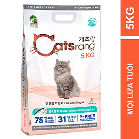 CATSRANG - Hạt thức ăn cho mèo mọi lứa tuổi - Bao bì mới - 5kg