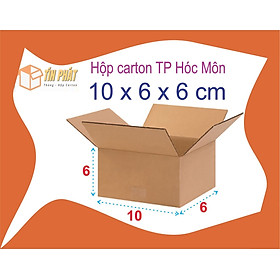 Combo 10 hộp carton 10 x6 x 6