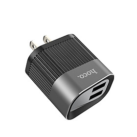 Mua Cốc sạc nhanh 2 cổng Hoco C40 màn hình LED hiển thị điện áp - Hàng chính hãng