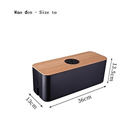 Mua ️Hộp Đựng Ổ Cắm Điện  dây điện  sạc cáp an toàn đảm bảo bằng nhựa ABS chống cháy nổ