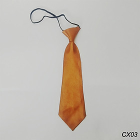 Cà vạt cho bé trai và học sinh bản nhỏ caravat nữ nam thắt sẳn đồng phục sinh viên giá rẻ 5cm 6cm C03