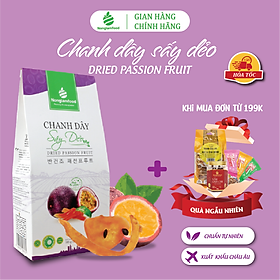 Chanh dây sấy dẻo Nonglamfood hộp 145g  Healthy Snack  Ăn vặt hỗ trợ giảm cân, đẹp da, chống lão hoá, cung cấp dưỡng chất