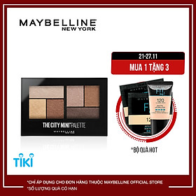 Bảng Phấn Mắt Maybelline New York 6 Màu The City Mini Palette 6.1g