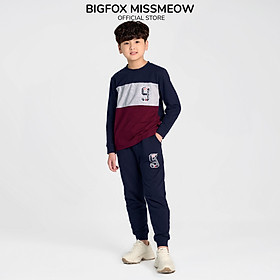 Bộ thu đông bé trai Bigfox Miss Meow size