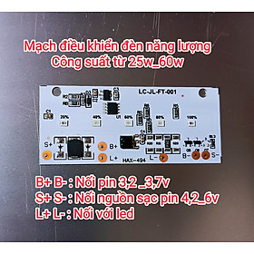 Mạch điều khiển đèn năng lượng mặt trời