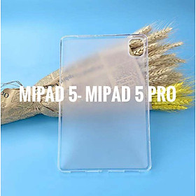 Ốp silicon cho Xiaomi Mi Pad 5, Mi Pad 5 Pro - Silicon dẻo nhám chống bám vân tay