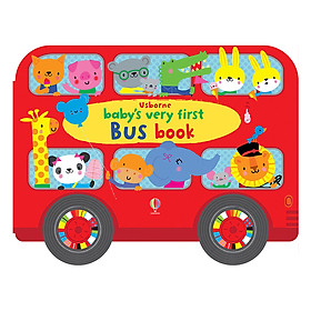 [Download Sách] Sách tương tác tiếng Anh - Usborne Baby's Very First Bus book