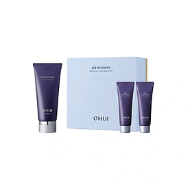 Set Sửa Rửa Mặt Ohui Age Recovery Soft Amino Foam Special Set