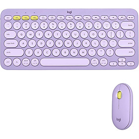 Mua Bộ bàn phím không dây Logitech K380 Tím + Chuột không dây Logitech M350 Tím - Hàng chính hãng