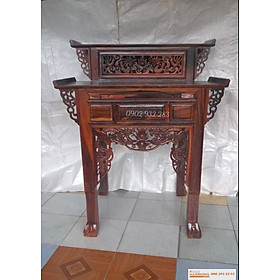 Mua Bàn thờ 2 tầng gỗ muồng - Ngang 1m34 x cao 1m34 x sâu 78cm