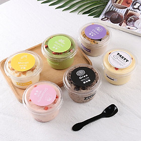 Mua 50 Hộp mousse XY583 tròn 150ml đựng bánh tiramisu  panna cotta  gatoflan