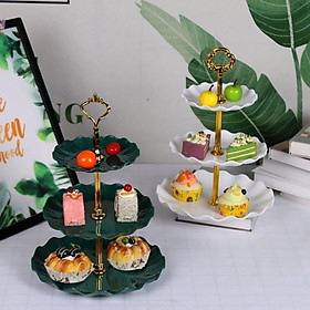 Mua KHAY ĐỰNG BÁNH KẸO  HOA QUẢ 3 TẦNG