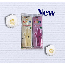Mua Combo 2 cặp Bao tay_ găng tay cao su tự nhiên loại dài