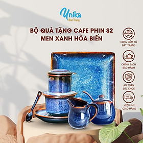 Bộ Quà Tặng Cafe Phin (S2) - Set quà tặng - Gốm Sứ Unika Bát Tràng